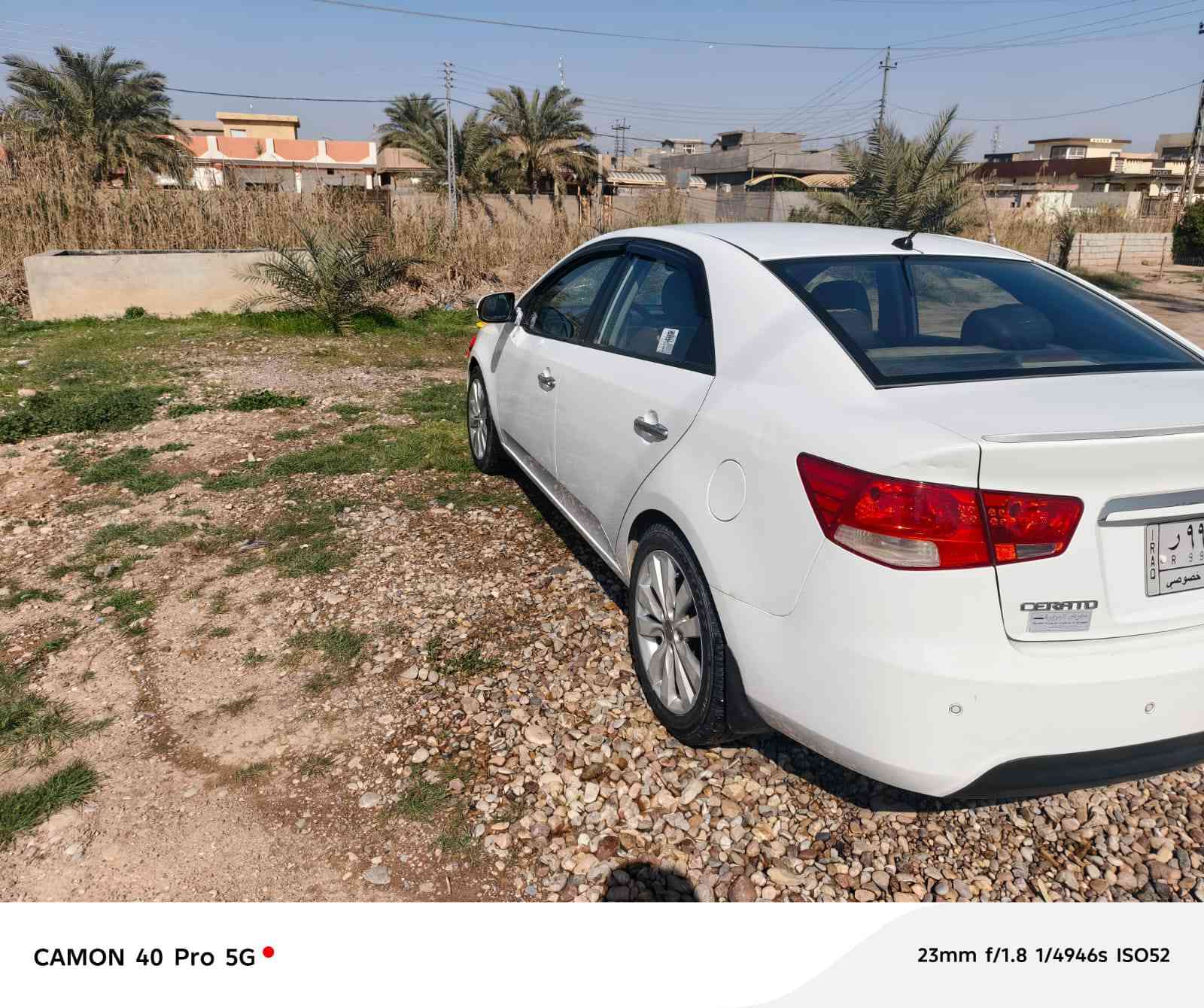 سلام عليكم سيراتو للبيع موديل 2013 خليجي مثل ما موضح بالسونار رقم بغداد للاستفسار الاتصال ***********
