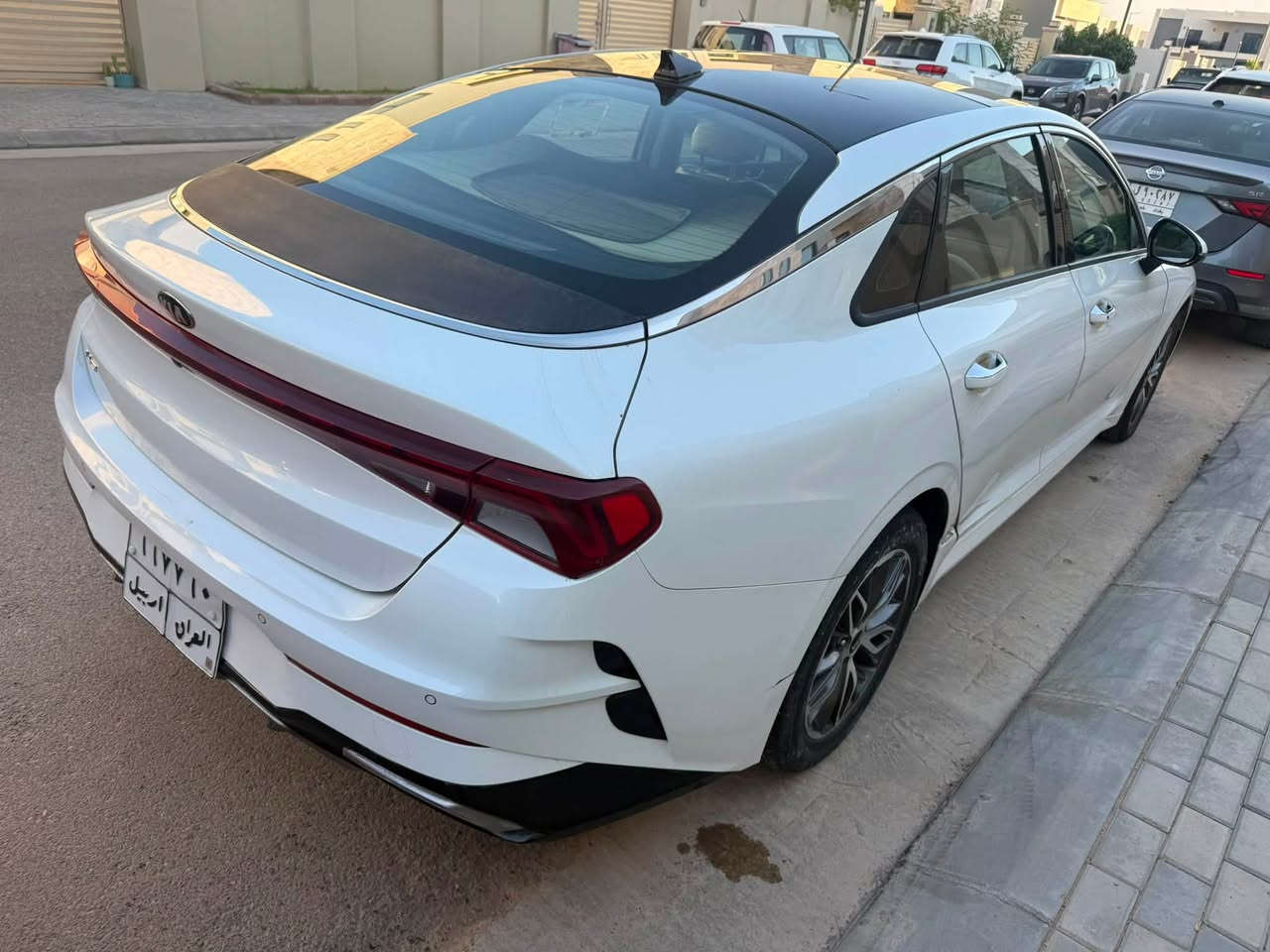 السلام عليكم
كيا k5 موديل ٢٠٢٠ خليجي محرك ٢٠٠٠دوش
فول مواصفات بنوراما ، كشنات جلد، سايدبريك بصمة ،لد خلفي
مكفولة عدا بارد ورصعات
ماشية ٩٧ الف كيلو
رايدها ١٨٥ وبيها مجال للشراي
مكاني بغداد
رقم ***********
