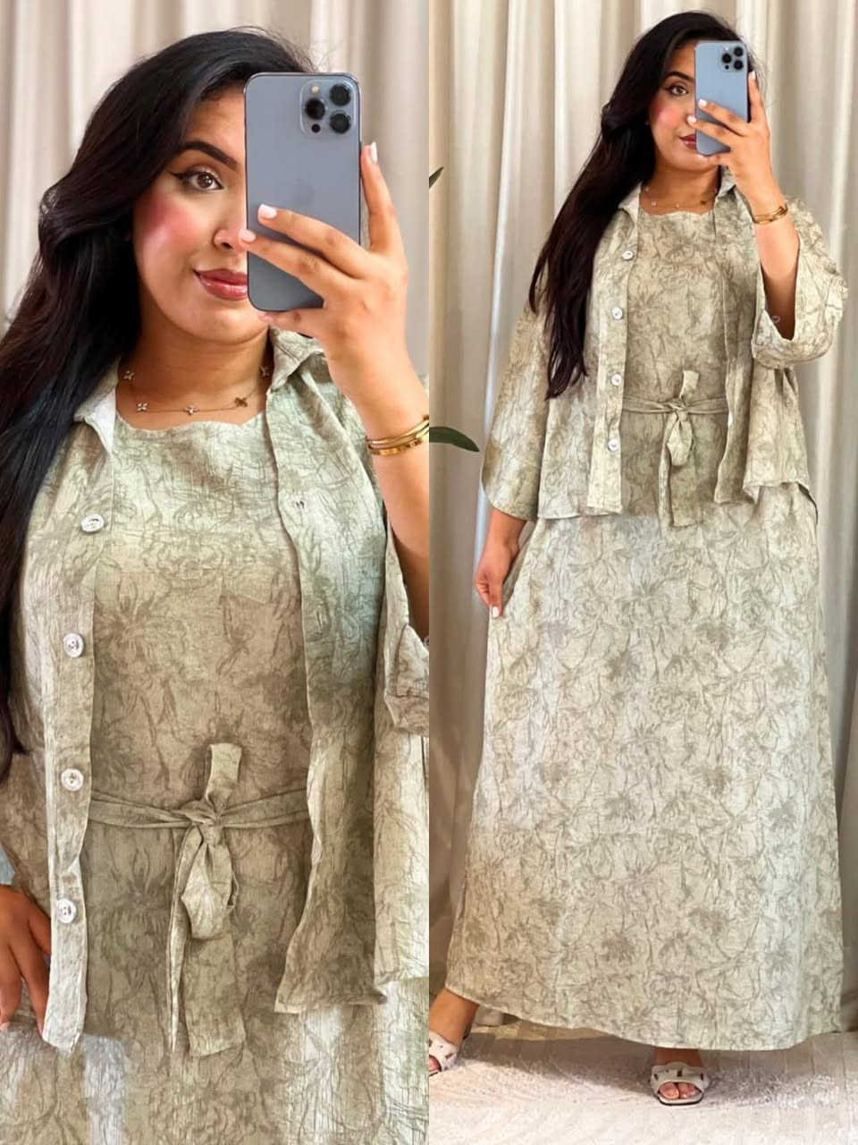 إلى بغيتي الأناقة والراحة فنفس الوقت ، هاد الأونسومبل هو الاختيار المناسب ليك🌸😍🥰
أونسومبل كسوة بالشوميز و الحزام أنيقة وخفيفة بتصميم عصري مميز مناسب للخرجات،الخدمة و المناسبات البسيطة💖🎀
📌المقاسات:M/L/XL/2XL
📌الثوب فرواصي جودة ممتازة ✅


**إذا كنت صاحب هذا الإعلان وتريد حذفه لأي سبب، رجاءا أرسل رسالة إلى الدعم الفني**
