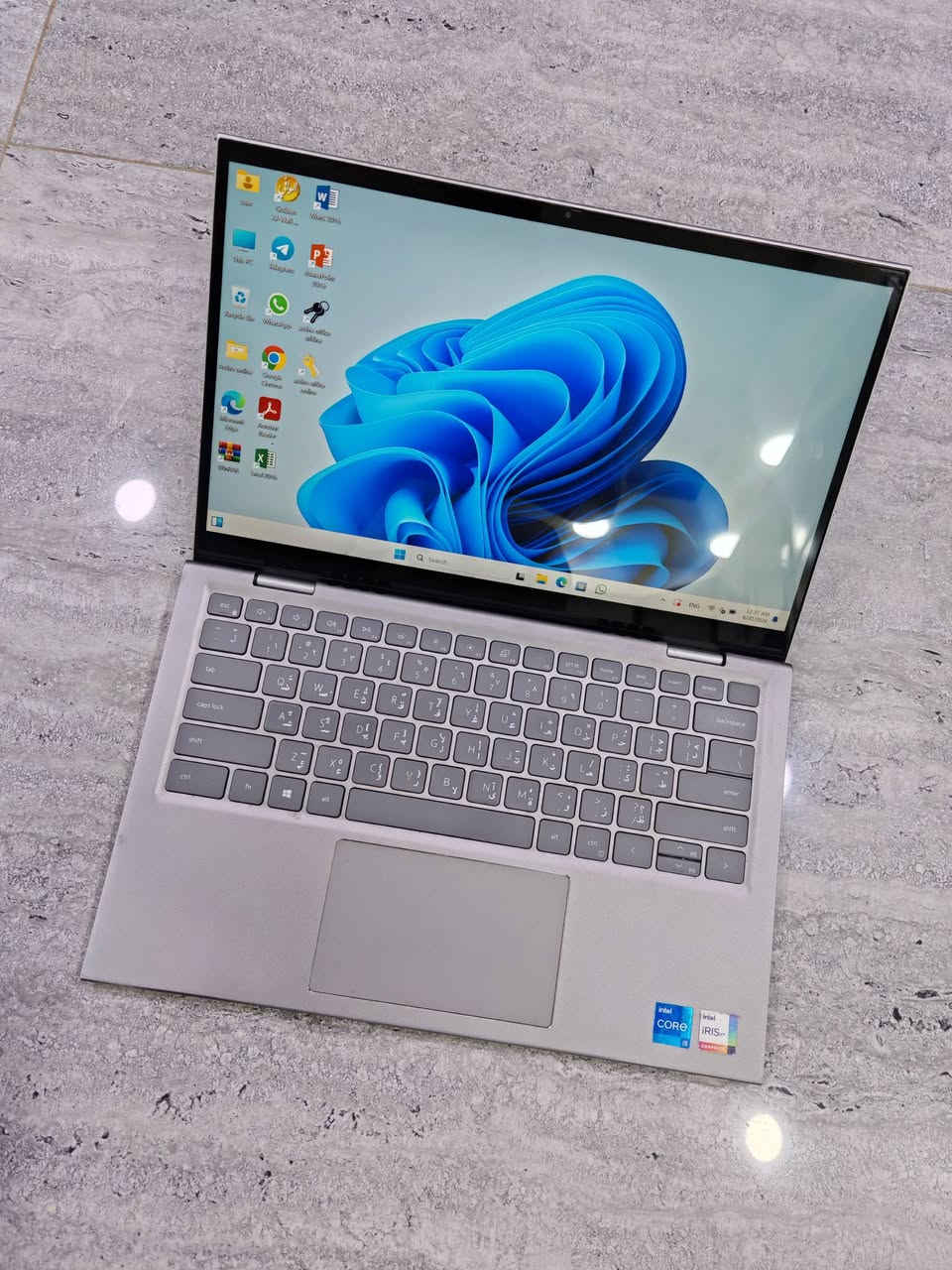 💻 لابتوب Dell Vostro 5410 2-in-1: الأداء الأنيق بين يديك!
​هل تبحث عن جهاز يجمع بين الفخامة، السرعة، والمرونة في العمل؟ نقدم لك Dell Vostro 5410 بحالة ممتازة جداً وبمواصفات تضمن لك إنتاجية عالية.
​⚙️ المواصفات الفنية:
​المعالج: Intel 11th Generation (أداء سريع ومستقر).
​كرت الشاشة: Intel Iris Graphics.
​الرام: 8GB DDR4 (قابلة للتطوير).
​الهارد: 256GB SSD (فائق السرعة وقابل للتطوير).
​الشاشة: 14 بوصة بحجم مثالي للتنقل والعمل.
​النظافة: 97% (جهاز بحالة ممتازة).
​💰 السعر: 430,000 دينار عراقي فقط.
​✅ لماذا تشتري من مكتبنا؟
​الشفافية أولاً: يحق للزبون فحص الجهاز والتأكد من سلامته أمام المندوب عند الاستلام.
​ضمان حقيقي: ضمان استبدال لمدة 7 أيام (في حال وجود أي خلل مصنعي).
​📞 للحجز أو الاستفسار:
يرجى مراسلتنا عبر رسائل الصفحة، أو التواصل معنا مباشرة عبر واتساب:
***********
​#Dell #Vostro5410 #2in1 #11thGeneration #Laptop #بغداد #العراق #مكتب_اليسر #لابتوب #عروض_لابتوب #DellVostro
