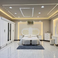 غرفة مرمري • ٧ قطع • توصيل مجاني بغداد