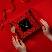 هدية عيد الحب • بوكس هدايا • قلادة