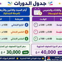 دورة مكثفة • إنجليزي • الدور الثاني
