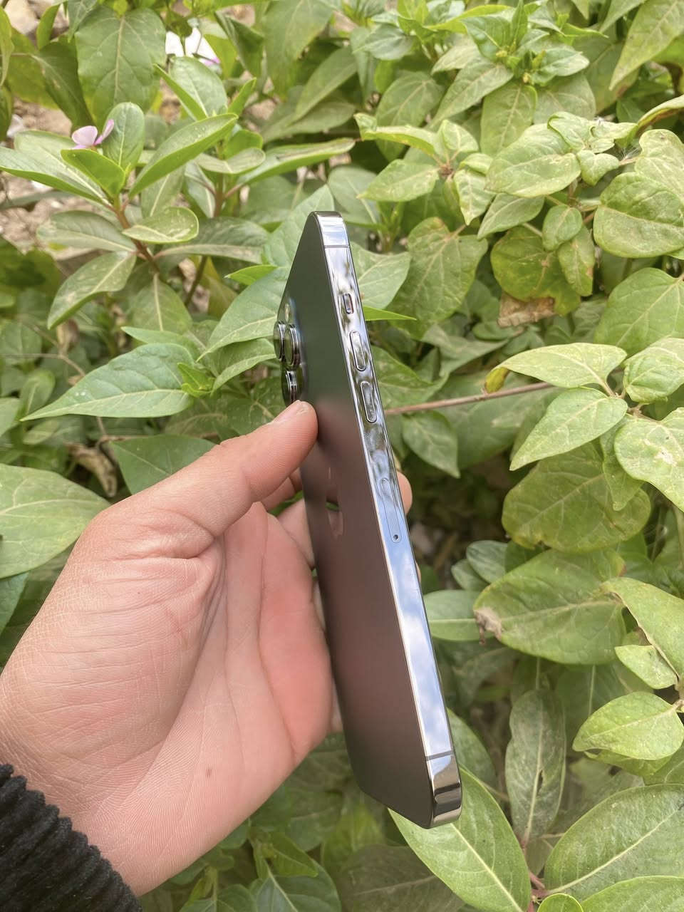 آيفون 12 برو ماكس ذاكره 256 بطاريه 70 وتر بروف مامفتوح نموذج mنضافه 100‎%‎ ملحقات كامله سعر 425 المكان النحف الكوفه ***********
