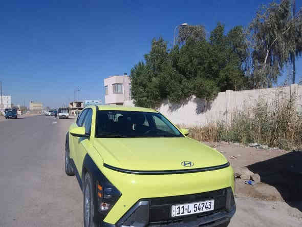 هيونداي كونه موديل 2024 ماشية 13 و 300 حساسات أوتو بيه طخة بالجنطه صغيرة محرك 2000 محرك وكير مكفول رقم بغداد المكان قرب مرور التاجيات السعر 190 وبيه مجال ***********

