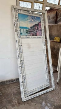 باب ألمنيوم جديد كلش 75 الف للاستفسار 07781132147