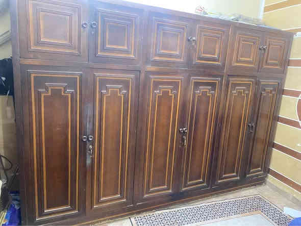 السلام عليكم 
غوفه صاج للبيع نظيفه كلش متكونه من 7 قطع الاستفسار اكثر على الخاص او على الرقم التالي 
*********** السماوا
