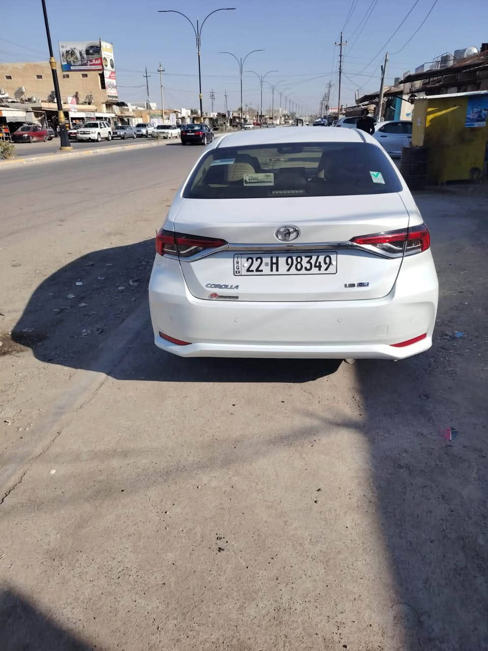 كورلا خليجي ٢٠٢٤
فول فتحه
بصمه
ماشية ٧٧  
السيارة مكفولة 
كلها شركة
السعر ١٨٠ ورقة وبيها مجال
‭***********
