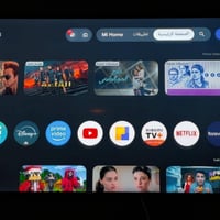 للبيع شاشة شاومي موديل A65 ultra 4k استخدام ساعات فقط جديده جدا مع اشت...
