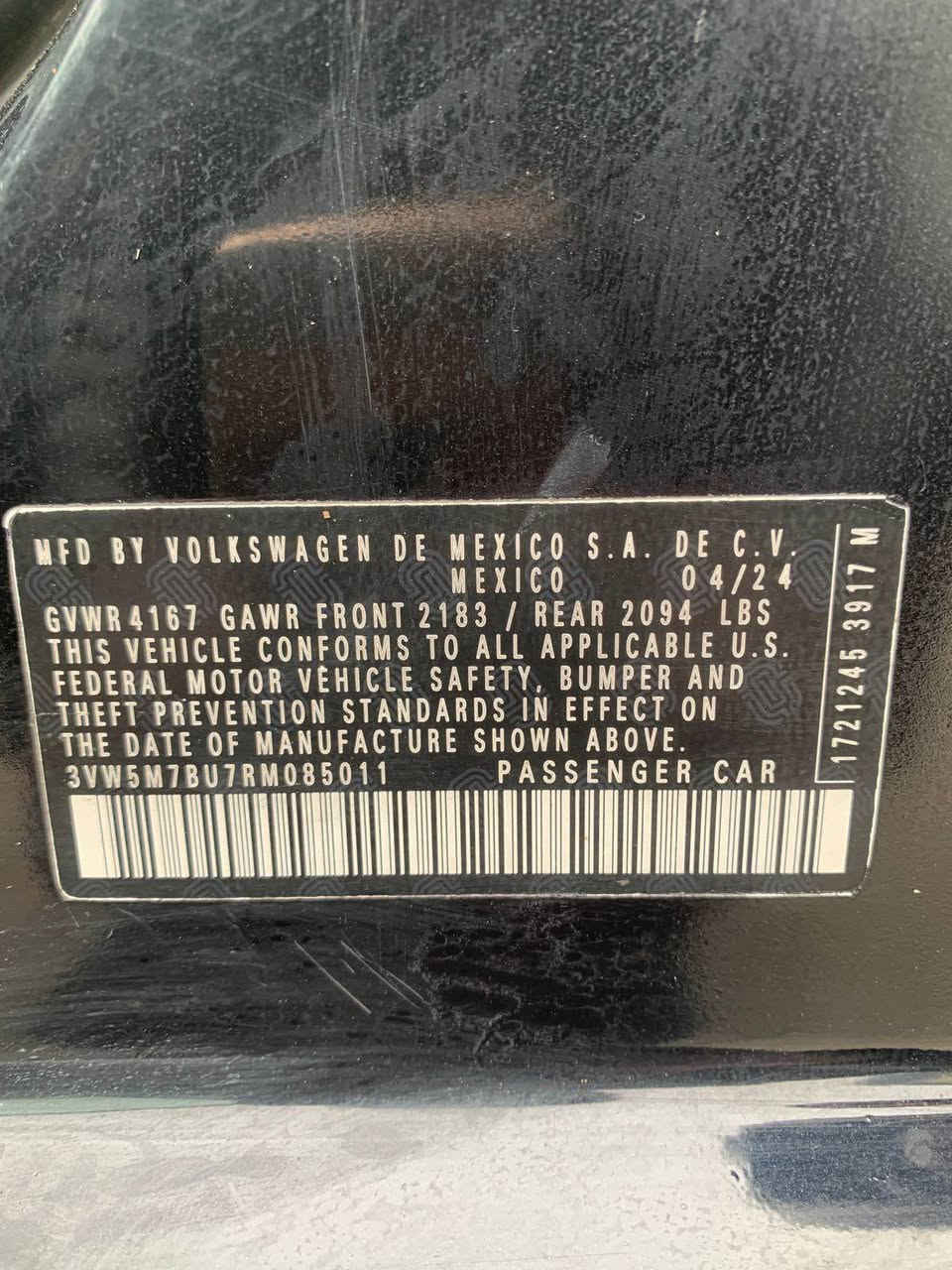 ▪️جیتا  2024 ئەمریکی ، شکل نوێ 
▪️مواسفات S شاشەئەلکترۆنی 
▪️بۆنیت سندوق ٢ دەرگا  
▪️کەمەک تعدیل و کارتی هەیە 
▪️کەمەک ناو گرتن ، بێ ئێڕباگ  
▪️مەکینە- V4 -15 تۆڕبۆ 
▪️رەقەم سەنەوی نوێیە ، هەولێر  
▪️رۆیشتن 20 هەزار کیلۆمەتر ….
▪️نرخ ( 132 $ ) وەرەقە و مجال
*********** أربيل, العراق

