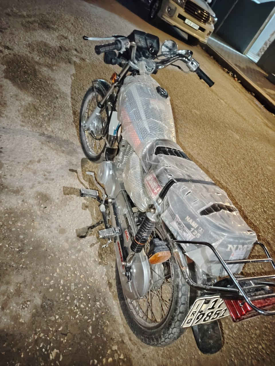 سلام عليكم دراجه للبيع نامه صلي رقم وسنويه سعر خاص متواجد وتساب ***********
