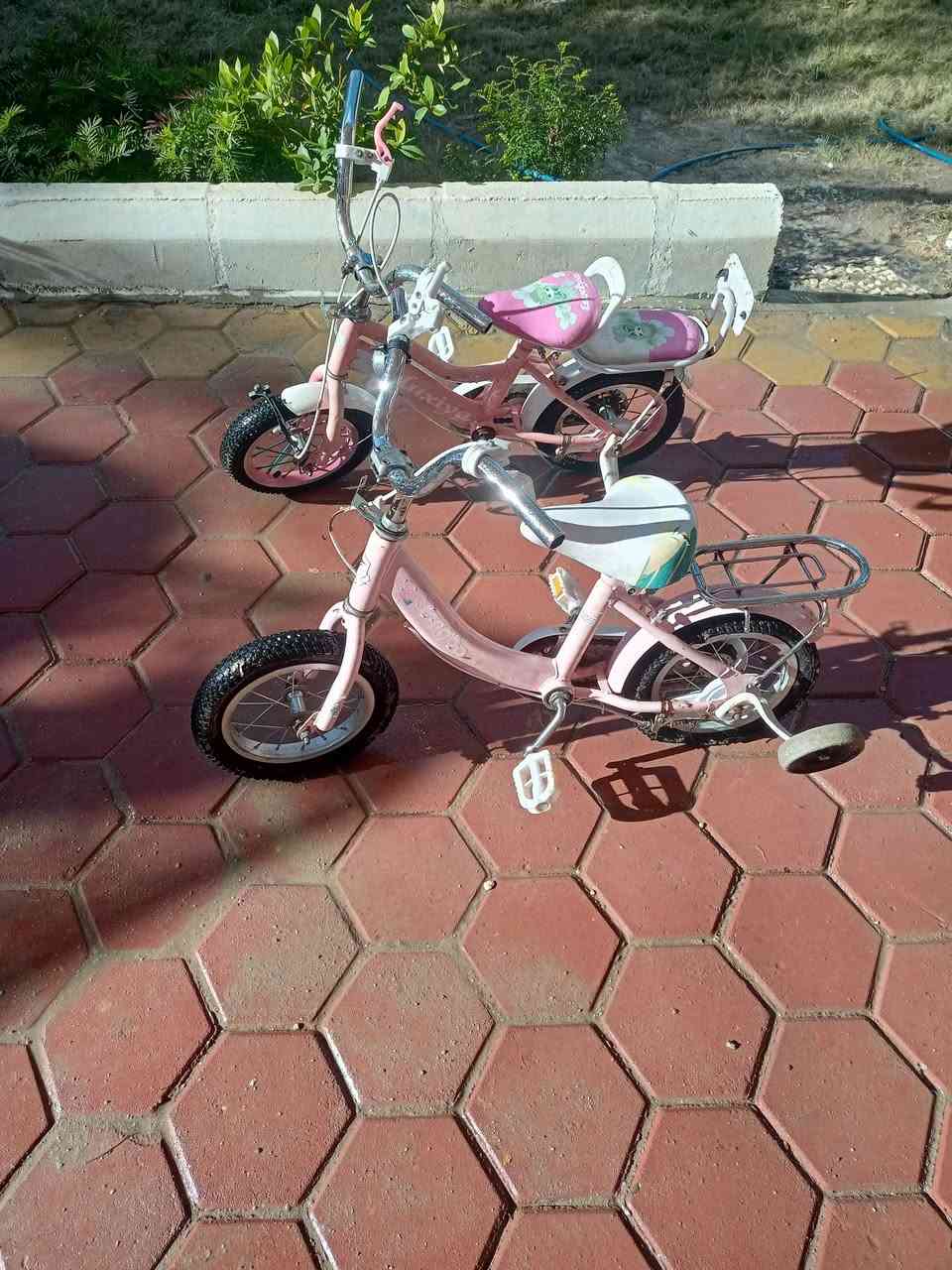 بايسكلات ثنين مالت اطفال شغالات بس يحتاجلهن تايرات سعرهن 25الف وا بيهن مجال بسيط مكاني كربلاء البوبيات متواجد فيس رقمي ***********
