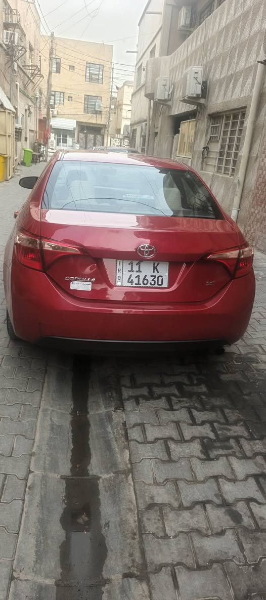 كورلا2019 وارد امريكي كلين فقط طلق ناري واحده الباب الخلف السائق بالتريشه حته ممصلحه مدوشمه عام بيهه بارد جاملغ عكس الامامي السائق داخل للعراق مكفوله من الحار والصبغ وبيهه رصعه ممصلحه  بالصندوق ماشيه 80 الف حقيقي وين مجان وديهه سياره مال بيت مكاني بغداد حي القاهره صارله 4 سنوات عدنه خير من الله للاستفسار ***********
