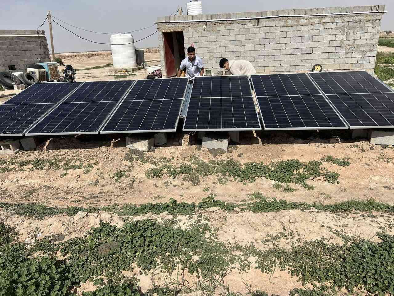 الحمدلله🤲    في حقل دجاج 
تم تنصب طاقه شمسية من شركة HZ

12امبيرنهاري 🌝10 امبير ليلي🌚

الانفيرتر4.2KW  ضمان 2سنوات

البطارية 8KW ضمان 5 سنوات(35) امبير بالساعه 
?"!
يوجد لدينا منظومات طاقة شمسية من نوع شركة HZ
العالمية
بنظام النقدي
بنظام التقسيط
بكل الاحجام من 2 امبير فما فوق بطارية ضمان 5 سنوات جهاز انفيرتر ضمان 2 سنوات
الواح ضمان 10 سنوات

***********.
