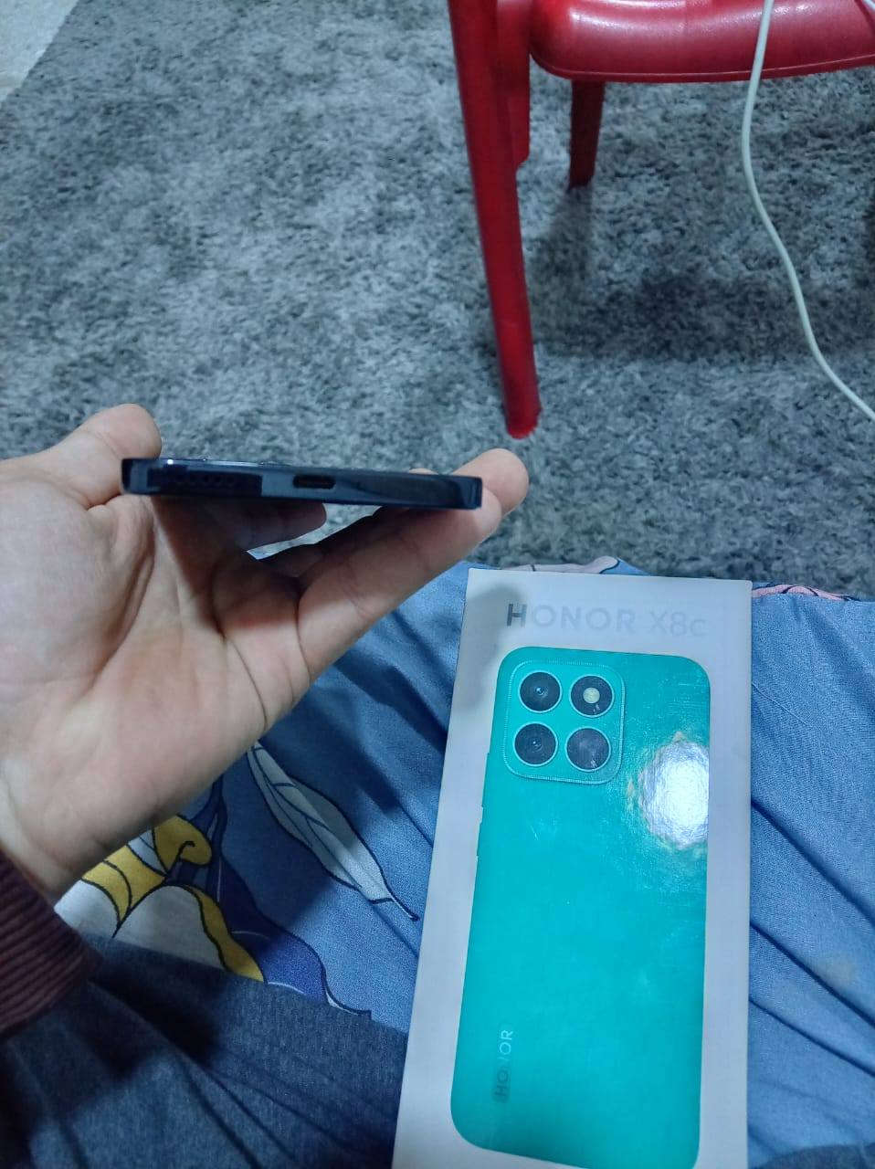 هونر x8c ذاكرة 256 لون اسود جهاز جديد كلش معى الكارتونه و الشاحنه
بغداد الدورة حي الشرطة
عندي توصيل داخل بغداد فقط
جهاز يومين يلا اشحنه
رقمي ***********
بيع او مراوس
