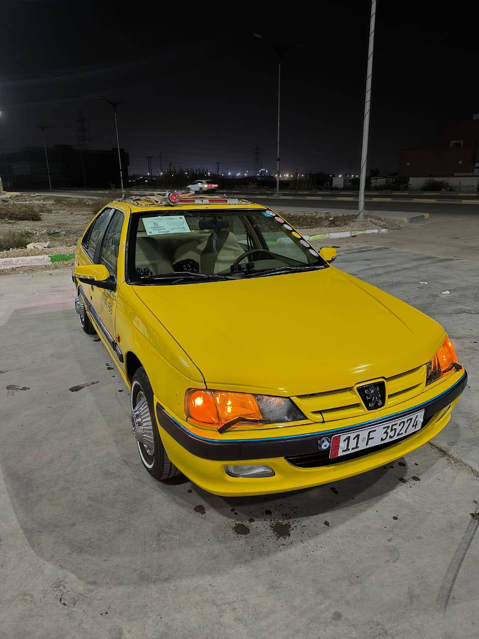 سلام عليكم بيجو405محدثه بيجو باص مديل15 مكينه حلوه شاشه بصمه مصفره من كلشي رقم نكليزي بسمي لسياره السعر45بيه مجال الاستفسار ***********
