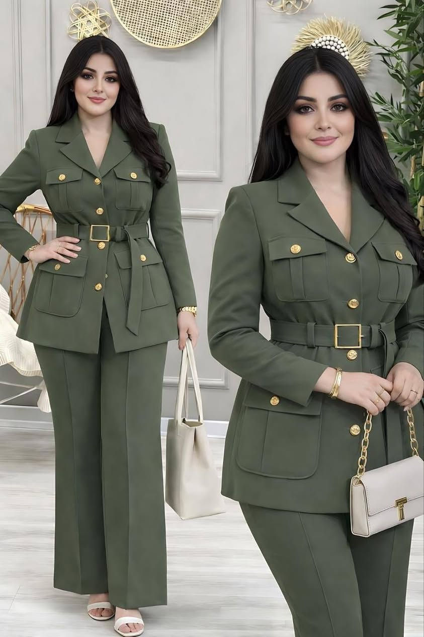 ابداع مستمر من دون توقف😍

طقم قطعتين ستره مع بنطرون

مقاساته 38-40-42-44-46-48

قماش دابل تركي درجه اولى 
مبطن ✨

جاكيت طوله 78 سم

السعرخاص

فستقي💚
38 عدد 8
42 عدد3
44 عدد1
48 عدد1

ماوي🩵
38 عدد9
40 عدد5
44 عدد1

اسود🖤
38 عدد9
40 عدد14
42 عدد5
44 عدد2

جوزي🤎
38 عدد11
40 عدد14
42 عدد1
44 عدد4
46 عدد2
48 عدد2

نيلي💙
38 عدد11
40 عدد7
44 عدد4
46 عدد1

فلور


**إذا كنت صاحب هذا الإعلان وتريد حذفه لأي سبب، رجاءا أرسل رسالة إلى الدعم الفني**