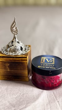 بخور بزيوت طبيعيه معموله يدويا داخل العراق بعطر الدنهل الاحمر بسعر ٥٠٠...