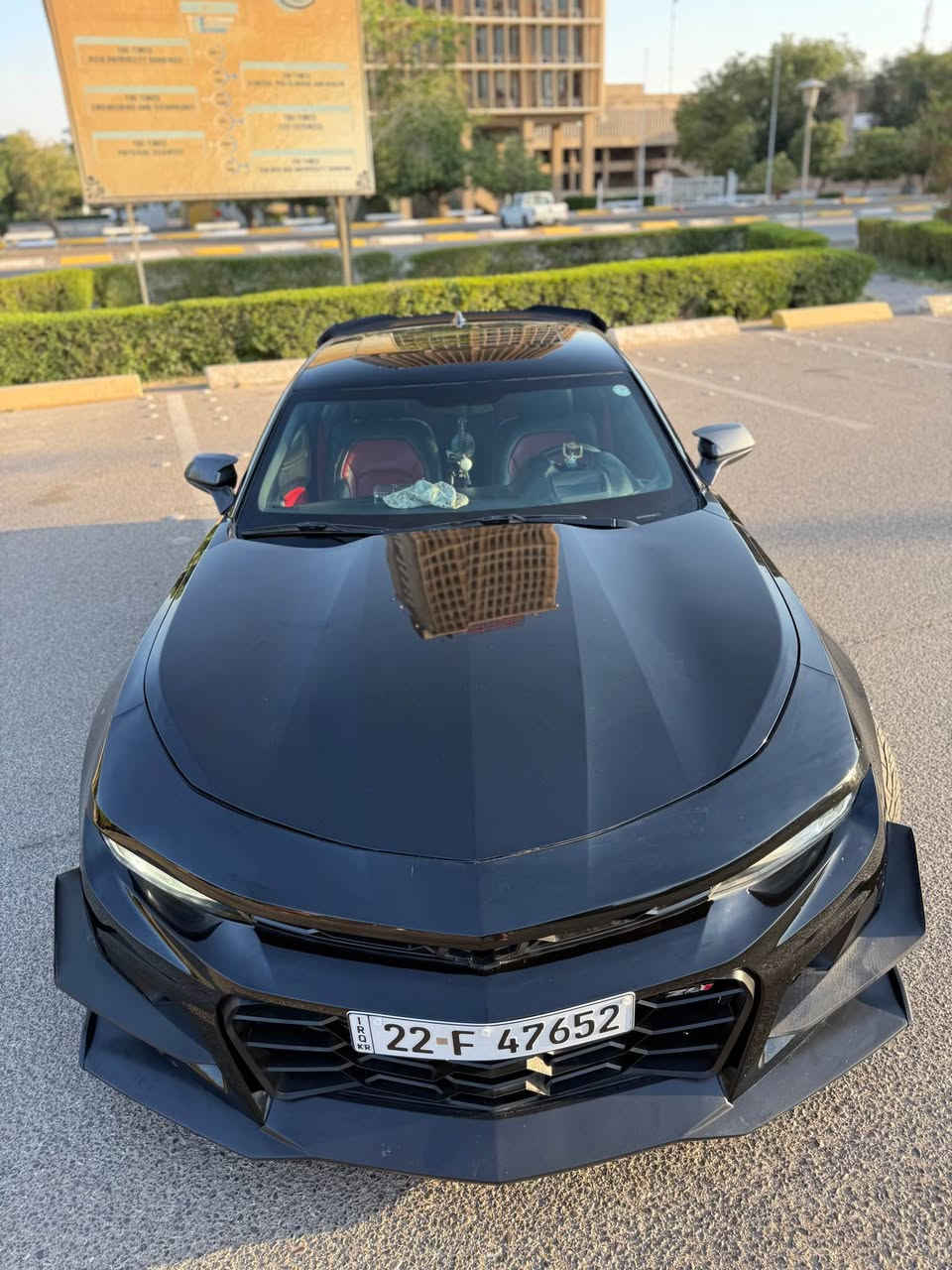 شوفروليت كمارو 2017 خليجي السياره فول 1/1 
محرك 6 سلندر 3600

المواصفات
مري قلاب 
فتحه 
تبريد وتدفئه كشنات ومقود
شحن لاسلكي 
داتا شو 
مزوعه مواصفات خمسينيه وعندك الحساب……….
عليها وياله ss اصلي تو سايز 
سياره حلوه وكشخه بس شوفتها ترد الروح 

بيها صبغ جاملغ عكس سايق خلفي فقط 

للاستفسار ***********

رقم اربيل سنويه بأسمي بغداد, العراق
