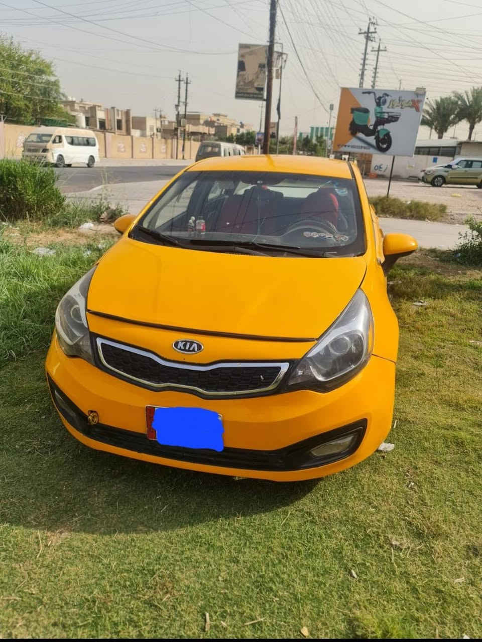 كيا ريو 2014  رقم الماني انكليزي
سيارة باسمي تحويل ثاني يوم مكينة ١٦ دوش تبريد مكفولة من الغرامات سيارة كامل صبغ 
ظربتها جاملغ خلفي مواصل حوض 
وجاملغ امامي وبونيد امبدل
رايدها 60 للاستفسار
***********

