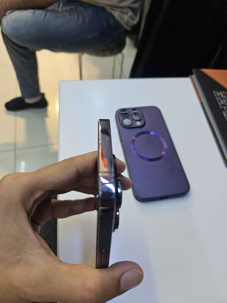 Iphone 14 Pro Max 
256 
ZAA
2 SIM
Battrey 78
نەکراوە و پاکە و کارتۆن و کێبڵی شەریکەشی لەگەڵە تەنیا  کەمێک وردە شوخی ئیتاری هەیە 
نرخی 579$ یان گۆڕینەوە بە ئەندرۆیدی 512 یان 1 تێرا السليمانية, العراق


**إذا كنت صاحب هذا الإعلان وتريد حذفه لأي سبب، رجاءا أرسل رسالة إلى الدعم الفني**