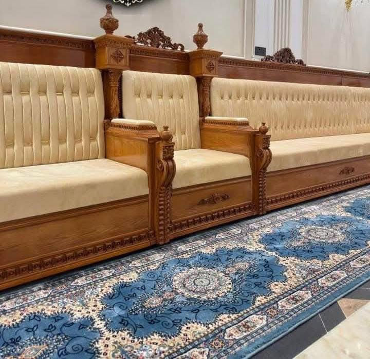 😉رجعنا وياكم بعرض خاص 😉
لأصحاب الاناقة والذوق الرفيع تم الأعلان عن أروع الموديلات 
الزان صاج 😊 
تفاصيل العمل 🪚الهيكل زان وصاج  المقعد بلوك اسود أبو 16 
الإسفنج اكسترا المقعد 10سم الضهر 4سم 👍
الصبغ سحگ قطنة 👌🏻 نوع القماش - جكور -وتر بروف -كتان _
والقماش حسب طلب الزبون 🥰
معة هدية 🎁 طبلة وسطية معة مساند 🙂  
سعر المتر من _135 إلى200 الف 
{ضمان لمدة 10 سنوات  من وقت التسليم بالخشب والإسفنج }
يوجد لدينا كادر - للقياسات مجاني لجميع المحافظات 😉
للحجز والاستفسار يرجى مراسلتنا


**إذا كنت صاحب هذا الإعلان وتريد حذفه لأي سبب، رجاءا أرسل رسالة إلى الدعم الفني**