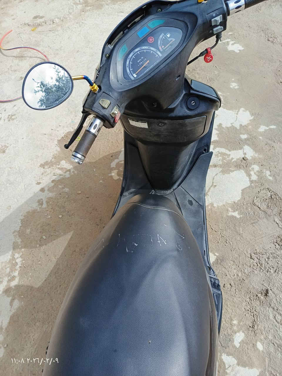 السلام عليكم دراجه جديده كلش نظافه 100بل100سلف كهربائيات كل شغال شلعه معدل قويه العنوان النجف السعر 550وبيه مجال الرقم ***********
