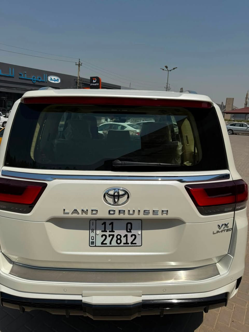 للبيع | تويوتا لاندكروزر 2024 بريم VX لمتدد
* الفئة: بريم VX (فل مواصفات)
* الموديل: 2024
* الممشى: 26 ألف كم
* رقم بغداد وباسمي
* السيارة كلش جديدة ونظيفة، استخدام شخصي وحالتها ممتازة جدًا، ولا تحتاج أي مصروف.

📍 الموقع: بغداد
***********
