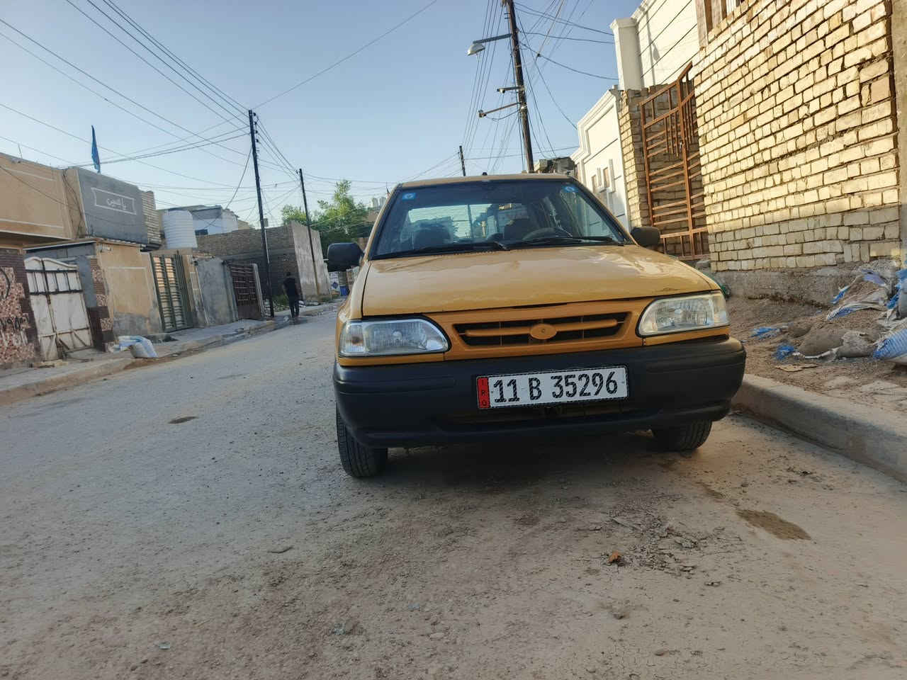 سلام عليكم سايبه مديل ١١ نفخ مصفره هيه وغرملت كير مكينه نضاف بغداد الحسينية رقم الهاتف ***********
