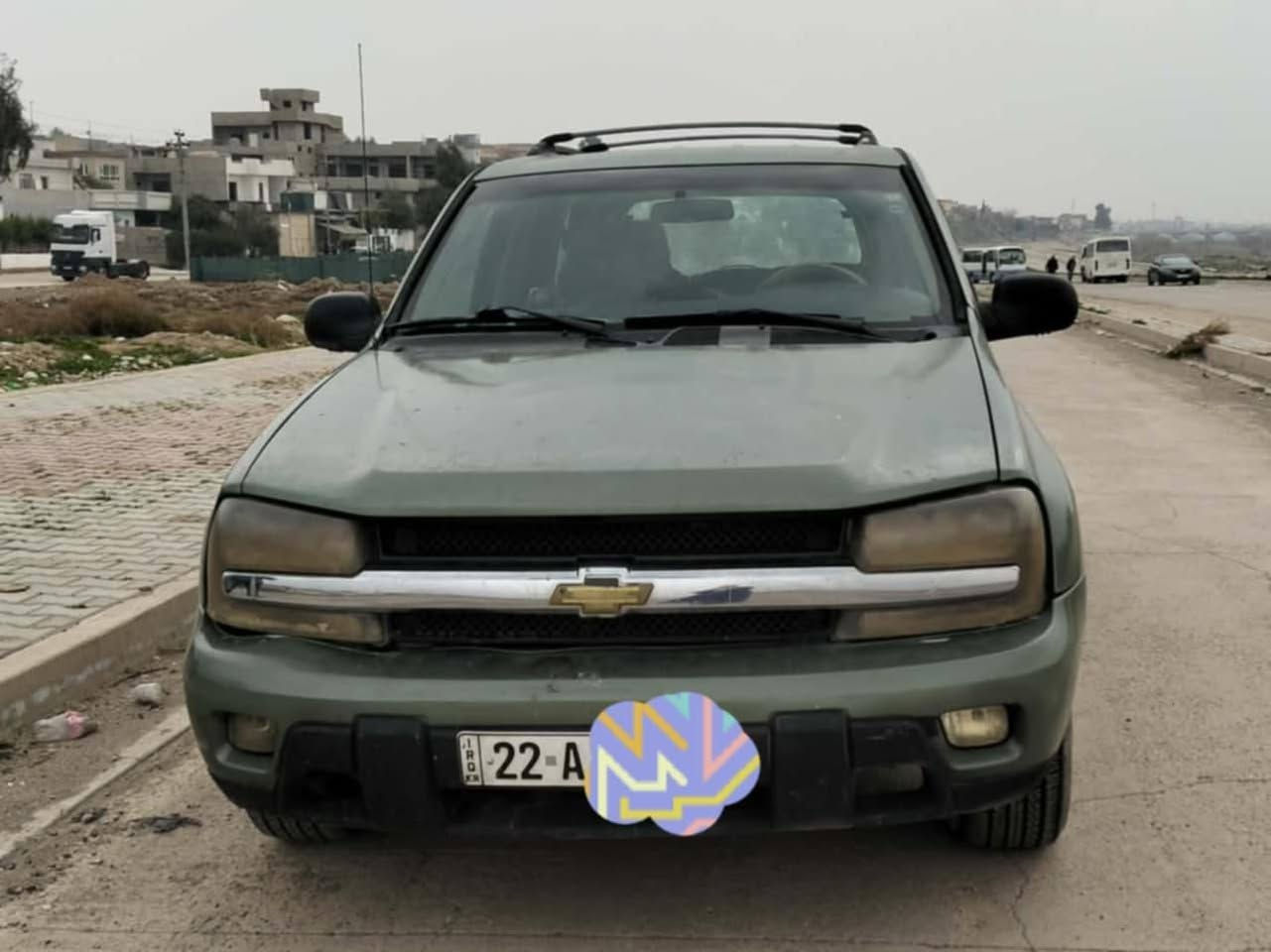 شوفرليت ، بلايزر .
مواصفات معروفة وغنية عن التعريف. 
محرك وكير بشرط .
حزام + بونيد ، صبغ .
سنوية بأسمي جديد .
رقم سليمانية جديد .
للتواصل اتصل بالرقم التالي حصرا .
***********
