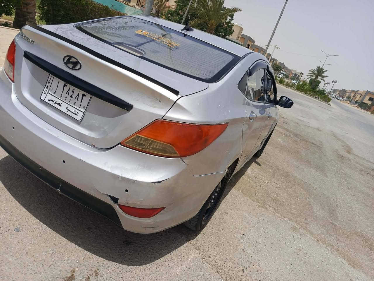 هونداي اكسنت موديل 2014 خليجي محرك 1400 رقم قادسية مشروع وطني مداور ثاني يوم باسمك
شلعتها ونهضتها تخبل
سيارة جاهزة 
داخل لونين
منضومة زنون
تحكم ستيرن
كامرة
اشاير بالمرايه
تبريد ثلج ثلج
شاشة فول سمارت 
سونارها بالصور 
مكان نجف
سعر 69 وبيها مجال
***********
ترايك من البصرة الزاخو
شراي تعال شوفها وبيك خير وتدلل
