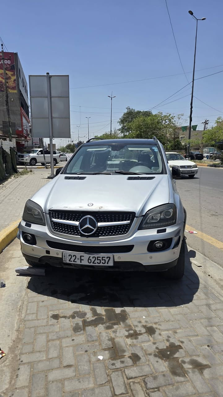 سلام عليكم
مرسيدس ml 500 

للبيع محرك ٨

 بيه منضومه غاز

سياره جاهزه بي نواقص بصيطه مشط بي نضوح

سلايت يشكل دوشمه مبدل كشنات

سياره بسمي أربيل
سعر ١٢٠ بيه مجال 

بغداد حي الجهاد ***********

