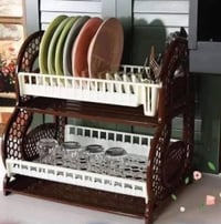 سلة صحون • بلاستك • ضد الكسر