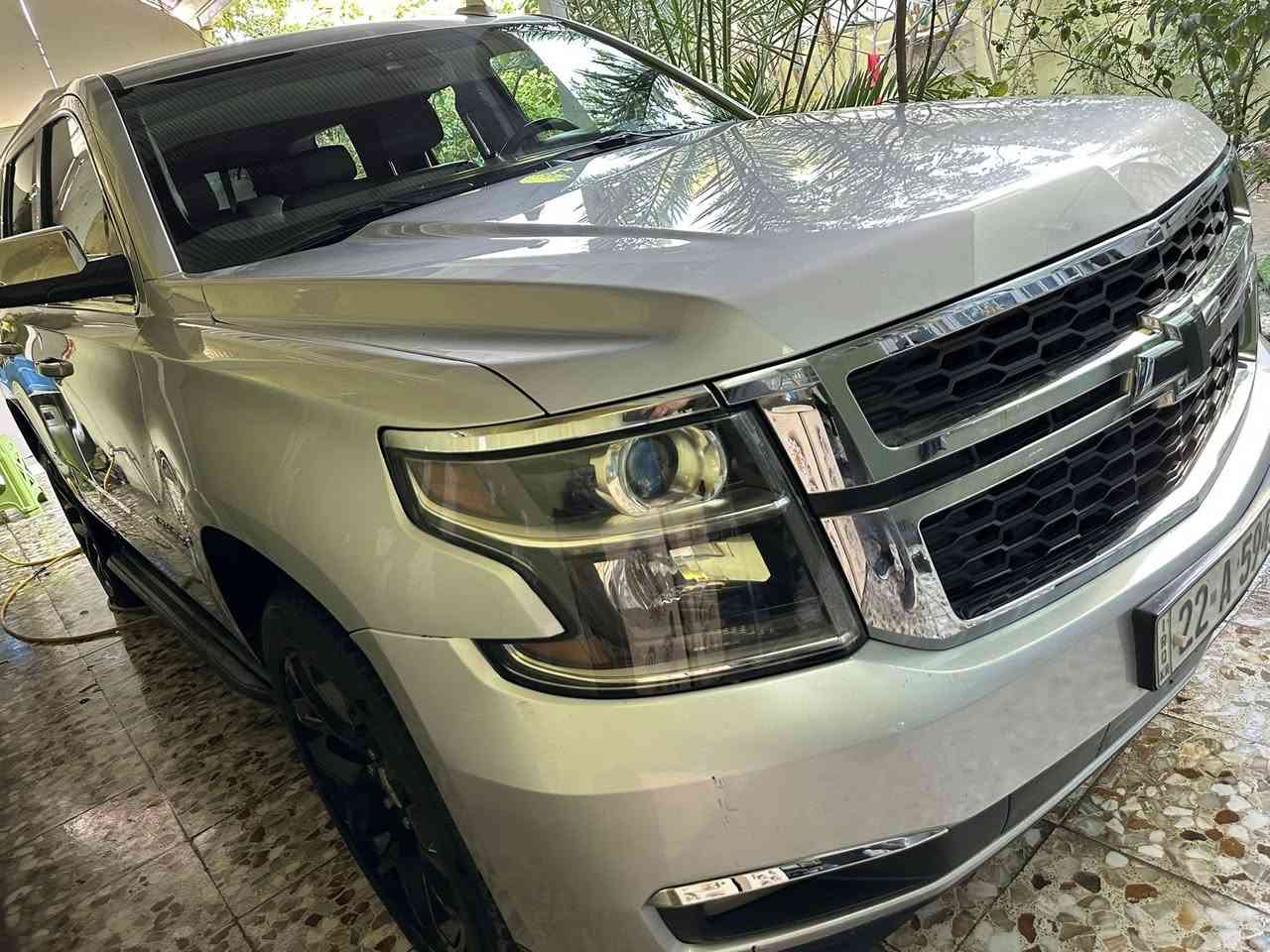 للبيع سياره تاهو موديل ٢٠١٧ رقم اربيل دولي السياره فول مواصفات عده الفتحه حادثه شويه من الجاملغ والباقي كفاله ماشيه ٩١وهذه رقمي ***********
