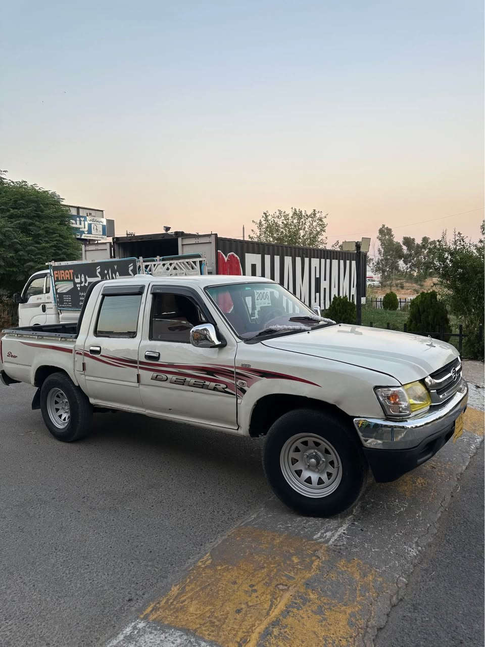 پیکاب دیر 2007کابریتە بۆ فرۆشتن 
سعر 22گڵا مجال کەم گۆرینەوە ناکەم
مەنەفیست فسفۆر گومرکی دراوە 
گیرو مەکینەو ئەکسل شانسی بەشەرت مالی کاسبیە ژم ***********
***********
Admin ❤️🌹 شمشمل, السليمانية
