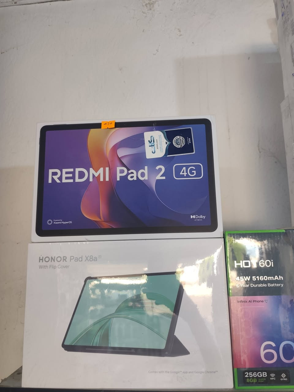 السلام عليكم
ايباد ريدمي باد 2 ذاكره 256 رام8+8 شاشه 2.5K 90FPS بطاريه 9000 يدعم شريحتين سيمكارت ايباد استعمال قليل كامل ملحقات الاصليه 60فريم بوبجي 🌷
سعر 🔥 265 الف 
عنوان بابل سدة الهندية
معرض رنوش 
مدرسة الازدهار مقابيل المفوضيه 🤍
للحجز والاستفسار على رقم تالي 🌷
***********
