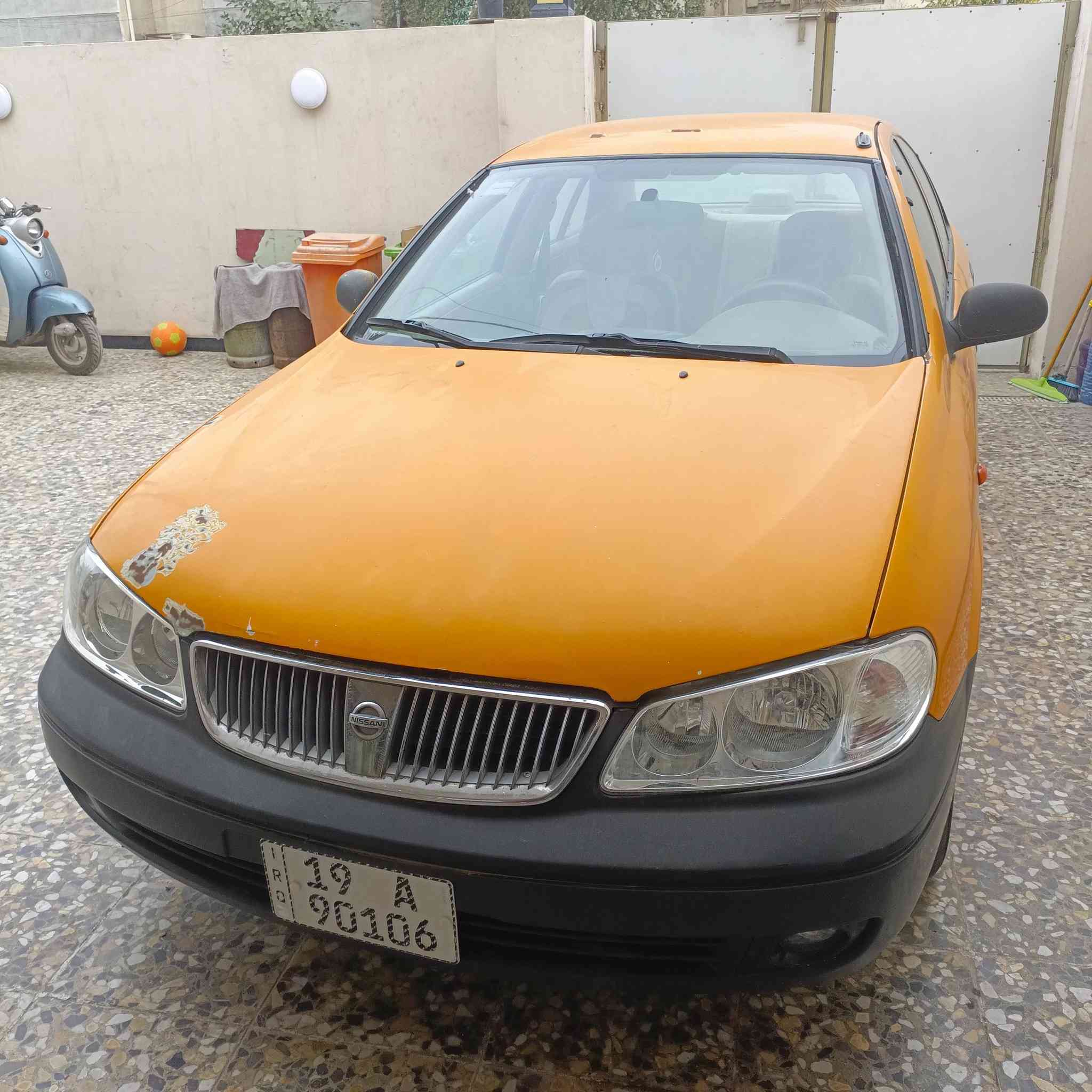 نيسان صني موديل 2004 السيارة(خصوصي) بسمي مشروع وطني اصفر غير محدد بلسنوية يعني أتريد اتبقية هيج أو ليموني ماكو اي مشكلة مابيهة اي حادث رقم كربلاء المقدسة كير محرك مكفولات تبريد تدفئة 🌞 🥶شغالات  تخم تايرات مكان السيارات بغداد رقمي ***********($)(65) ورقة
