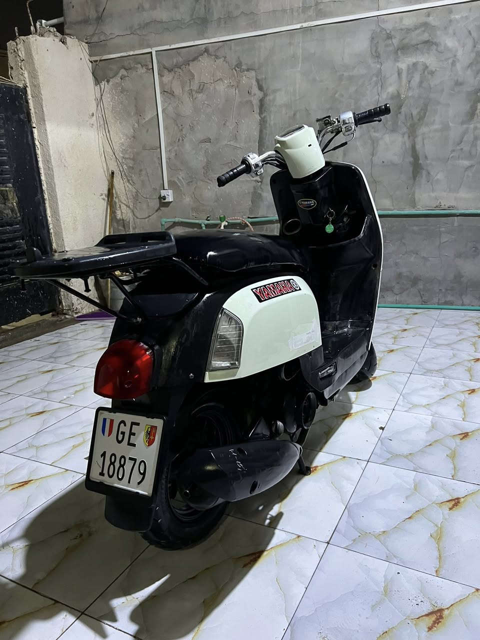 ماكس بوليسي 120 كابريتا الدراجه بلاديه من الطول للطول نكره سلف هندر اشاير هورن لايتات كلشي شغال كفرات بلادي ختم واحد مابيها نقص شلعه ومعدل تاكل الكاع اكل ماصار شهرين من نازله من الرمبه مكاني ابو الخصيب سعرها 950 وبيها مجال ***********
