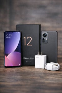 جهاز xiaomi 12 pro شاومي 12 برو... تفاصيل : جهاز نظيف مابي شخط او ضربة...