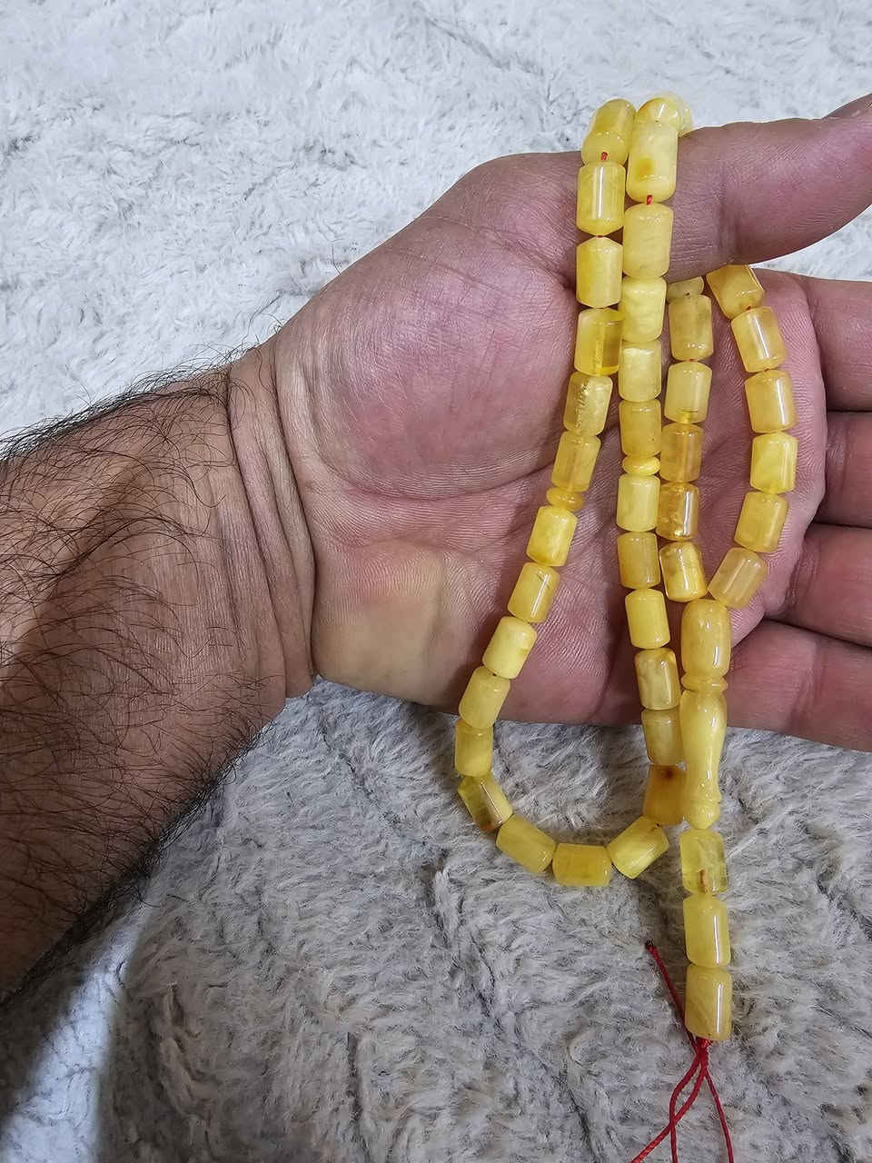 لو تاخذ كهرب بحر البلطيق لو لا تاخذ ..... بدون زعل
نعم اكو ارخص بالسوك تلكه الصيني ؟؟؟ ماشاء الله 
كهرب بحر البلطيق الحر الطبيعي الصافي شرط وضمان مدى الحياة بأصالة الخامة لاكبس ولاضغط ولا مسال ولامعالج ولاكهرب صيني وبجراخه جميله برميلي كويتي .
وزن ٢١ غرام ٤٨ حبه قياس الحبه ٧.٢×١٠.٨ ملم .


**إذا كنت صاحب هذا الإعلان وتريد حذفه لأي سبب، رجاءا أرسل رسالة إلى الدعم الفني**