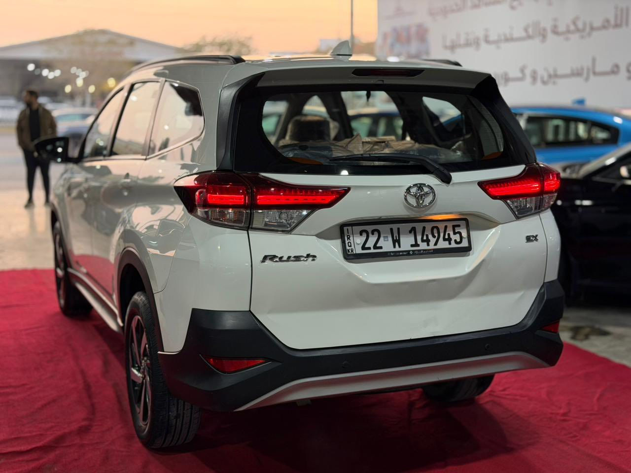 السلام عليكم تيوتا راش موديل 2023
سياره حلوه وجديده كلش مابيه اي نقص سياره  رقم اربيل  سعره 140
سياره وراد خليجي وصور هم موجوده داخل منشور 
***********
