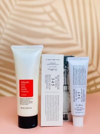 كريم 345 • غسول كوزركس • يعالج الحبوب