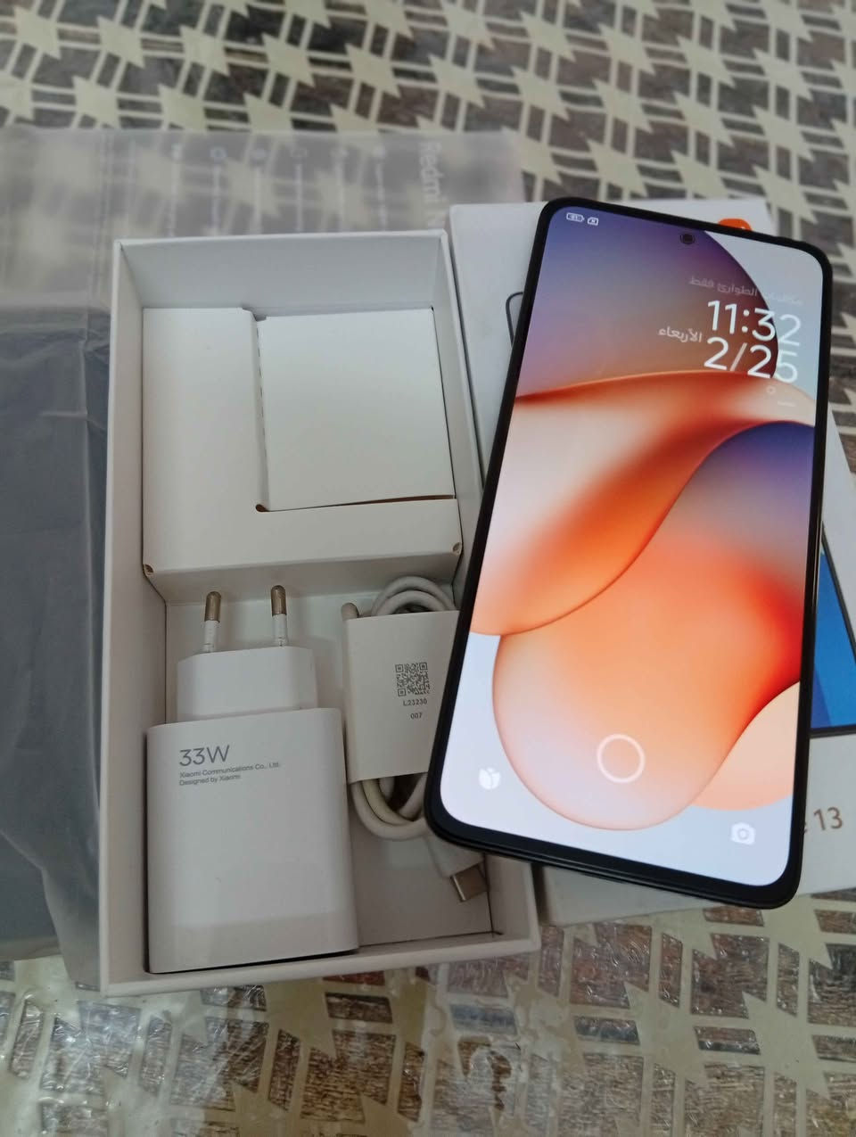 ريدمي نوت 13

اخو الجديد 

ذاكره 256 رام 16

كامره 108

شاشه اوملد 

بصمه بالشاشه

بطاريه 5000

شاحن 33 واط

كامل ملحقاته النجف, العراق


**إذا كنت صاحب هذا الإعلان وتريد حذفه لأي سبب، رجاءا أرسل رسالة إلى الدعم الفني**