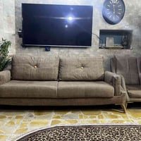 تخم 10 مقاعد ويوجد مع كوشات مستخدم نظيف نضافه 95‎% بأمكانك تحوله الى س...