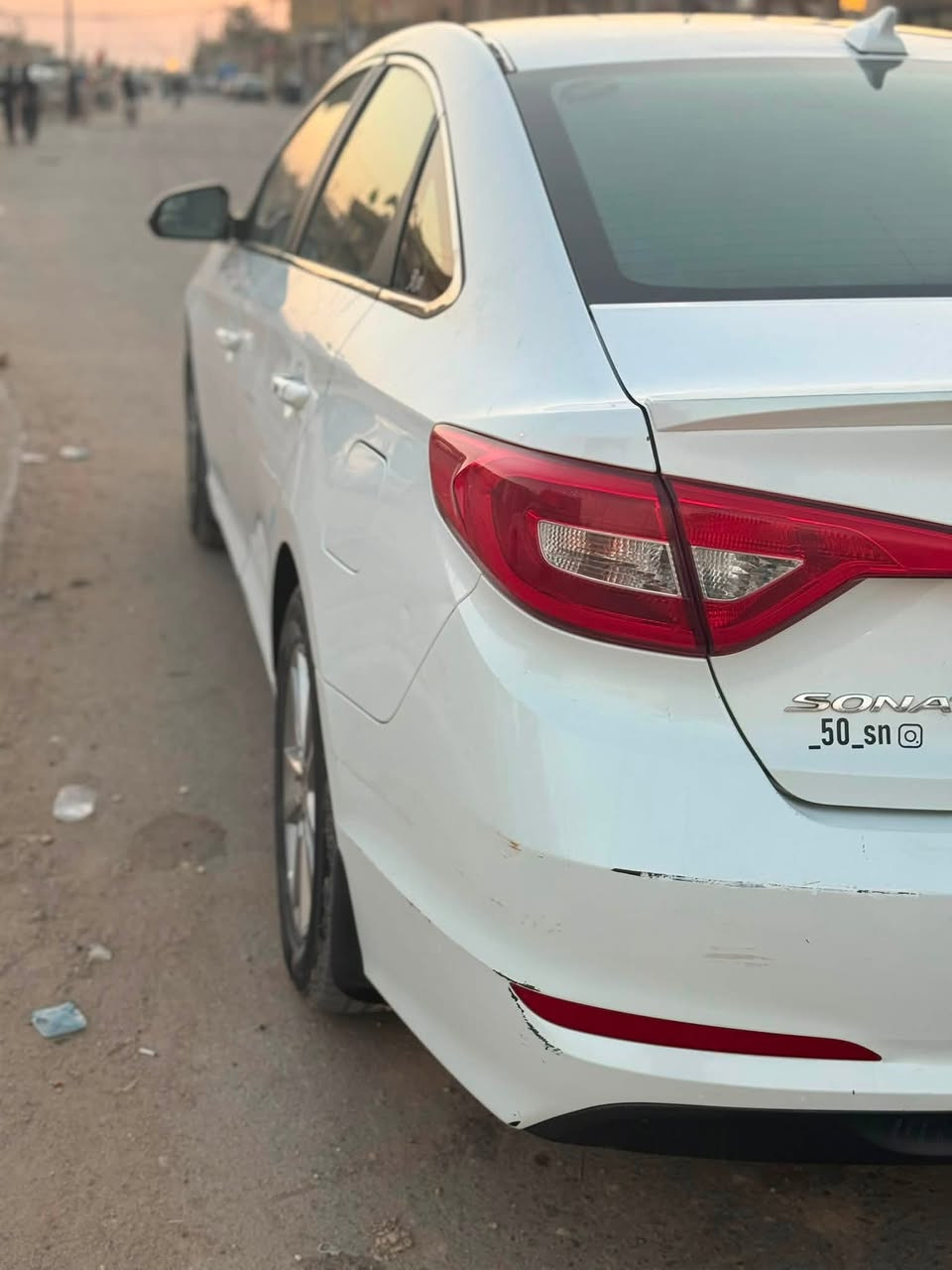 السلام عليكم سوناتا موديل 16 كفاله عامة ضربة وتبديل وصبغ داخله فقط بارد بالجاملغ الأمامي مكينه كير كفاله لاتنقص ولاتبخر الدوانس تبريد ثلج تخم تاير السيارة جاهزة من كل النواحي رقم بصرة الإنكليزي تحويل ثاني يوم السعر 113 وبيه مجال اتصال ع الرقم ***********مكان البصرة القرنة
