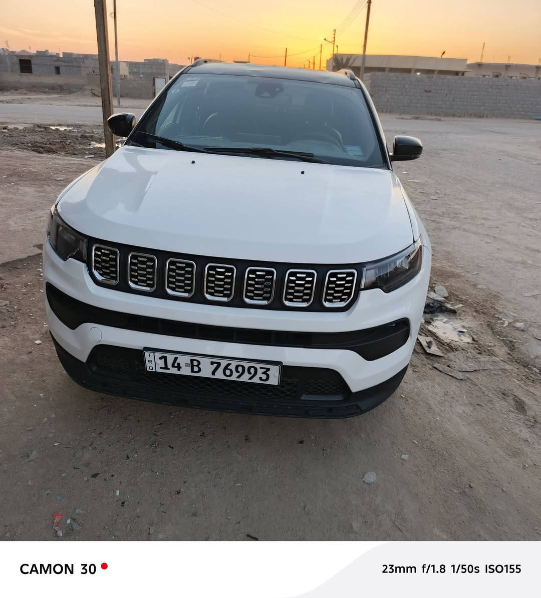 السلام عليكم جيب كومباس 2025 رقم بصرة شهداء السعر 140وبيه مجال مكاني البصرة ***********
