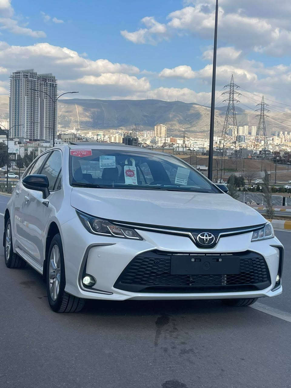 تويوتا كورولا، SAS، ضمان تويوتا العراق)
موديل 2025، فئة GLI كاملة المواصفات، عداد 0 كم
ضمان الشركة
لا يوجد أي ضرر.
في مدينة السليمانية
  ***********
SAS)

(تۆیۆتا کۆرۆلا ، کۆمپانیای SAS، تۆیۆتا عێراق گەرەنتی)
2025 فول ئۆپشن GLI، 0 کم.
گەرەنتی کۆمپانیای.
هیچ بۆیاخێک نییە
له شاری سلێمانی
 *********** السليمانية, العراق
