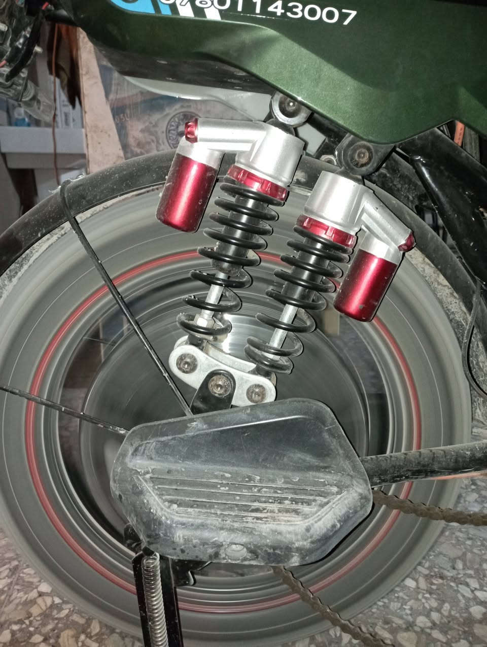 السلام عليكم دراجة شحن تمشي 40 كيلو ب الشحنه الوحدة الشاشة ذكية دبل ملف التشغيل بصمة + سويج السعر 300 الف بيع مستعجل العنوان بغداد البلديات للاستفسار ***********
