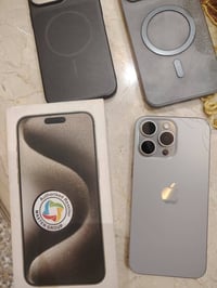 آيفون ١٥ برو ماكس • بطارية ٨٦٪ • مكفول من كلشي