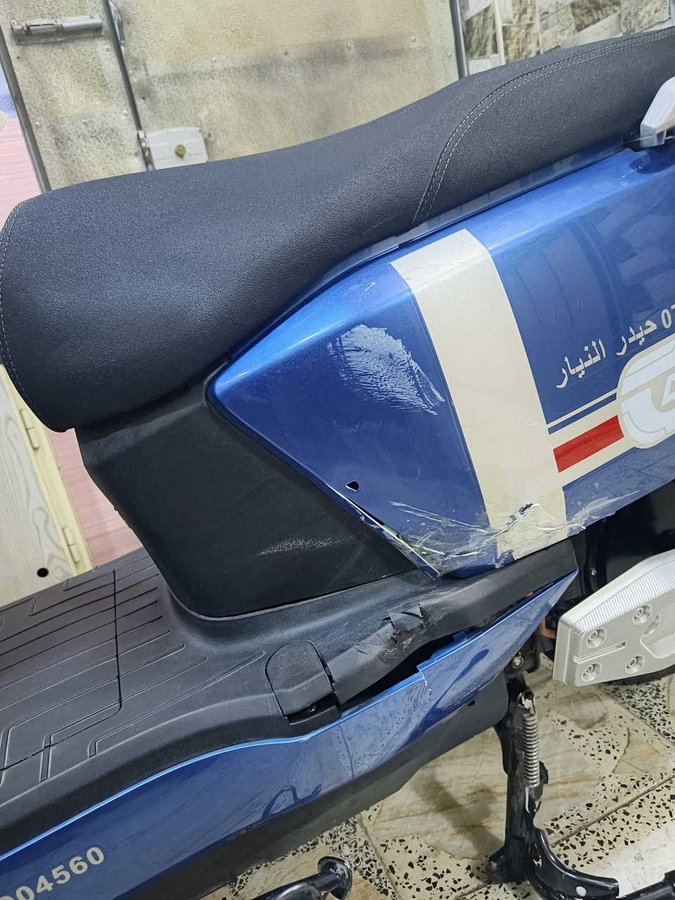 السلام عليكم
دراجة شحن سكنس للبيع 🔥💙
سرعة 80 
بلوتوث
6بطاريات 32امبير
 ملاحضة/بيهة ضرر بسيط بل صفاح
السعر 625 وبيهة مجال للشراي الاتصال على هاذ على هاذ الرقم ***********
